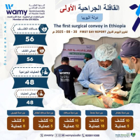 الندوة تدشن القافلة الجراحية الأولى بإثيوبيا