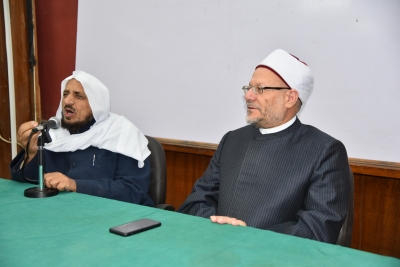 الأمين العام للمجلس يلتقي بفضيلة الأستاذ الدكتور شوقي علام مفتي جمهورية مصر العربية